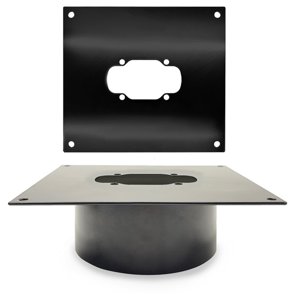 Butler Technik Stainless Steel Diesel Heater Turret Mount Plate for