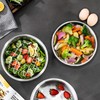 CAMBUY Stainless Steel Cereal Bowls 3 Pack 40 Oz Double