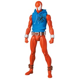 MAFEX No.186 MAFEX SCARLET SPIDER (COMIC Ver.) Total Height Approx. 6.1 inches (155 mm), Non-scale, Pre-painted Action Figure