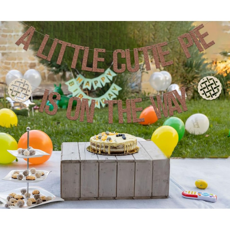 A Little Cutie Pie is on the Way Banner, Cutie