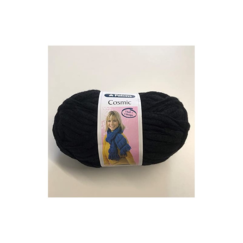 Patons Cosmic Scarf Knitting Wool/Yarn Includes Pattern 100g - 00099