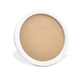 FuninCrea Picture Frames Small Photo Frame Round Poster Frame 7 Inch Wooden White Photo Frame with Stand for Decorative Photography Works, Art Painting, Photos, Poster, Puzzle (White-Round)