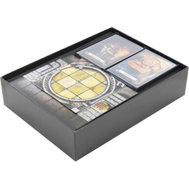 Feldherr foam set + card holder compatible with HeroQuest (2021): The Return of the Witch Lord - board game box