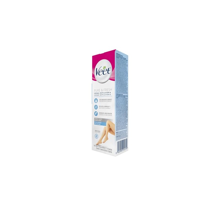 Veet Pure & Fresh Crema Depilatoria para Piel Sensible de