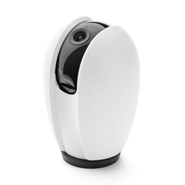 Sanwa Direct 400-SSA003N Network Camera, Pet Camera, Auto Tracking, Wi-Fi, Small, 1080p, Night Photography, Motion Detection, Two-way Calling, SD Card Recording,