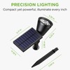 InnoGear 2 Solar Lights Outdoor Spot Garden Yard Landscape Flag,