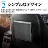 Kraft Works Trash Can for Car Rear Seat Dust Bin