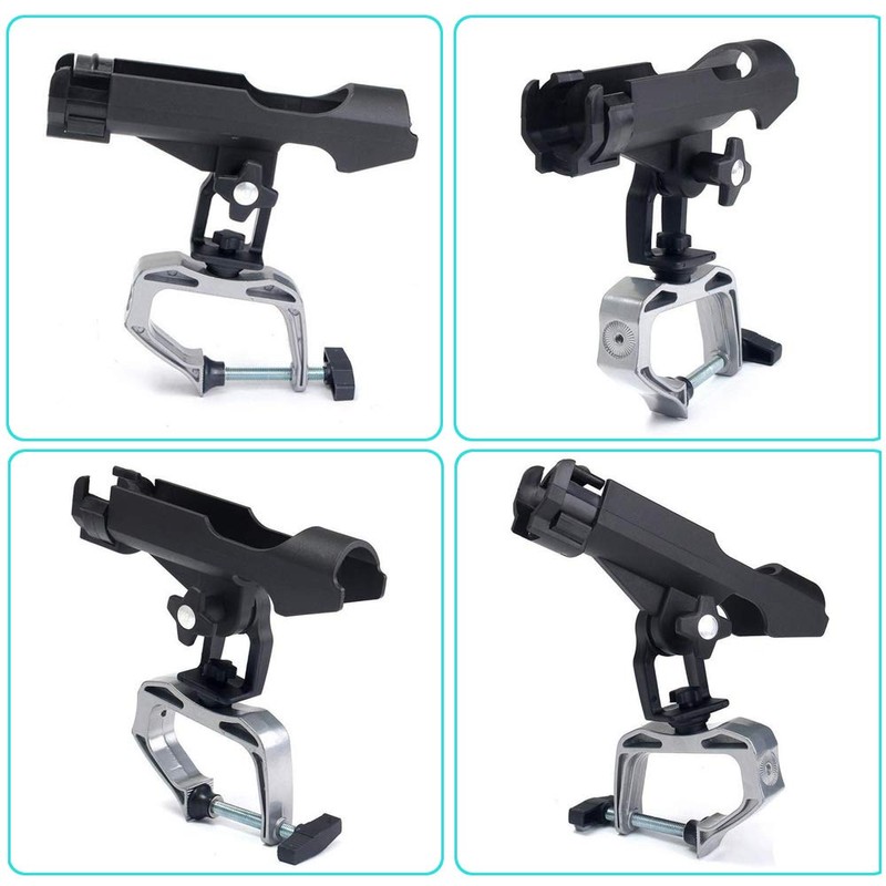 Fishing Boat Rods Holder,360 Degree Adjustable Fishing Rods Boat Holder