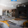 4-Pack LED Ceiling Light LED Recessed Downlight Kit 90mm Cutout