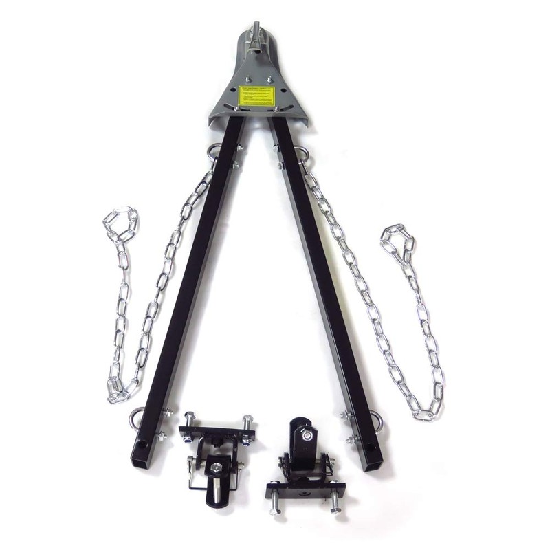 XKMT- 5000 lb Adjustable Bumper Mount Tow Bar With Chain