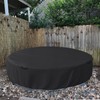 Bitubi 10 Ft Steel Round Stock Tank Pool Cover,Upgraded to
