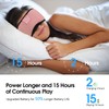Sleeping Mask, Side Sleeper, Sleeping Mask with Headphones, Bluetooth, Washable,