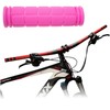 Buaak 1 Pair Non-Slip Bicycle Grips, Rubber Grips, for Hudora