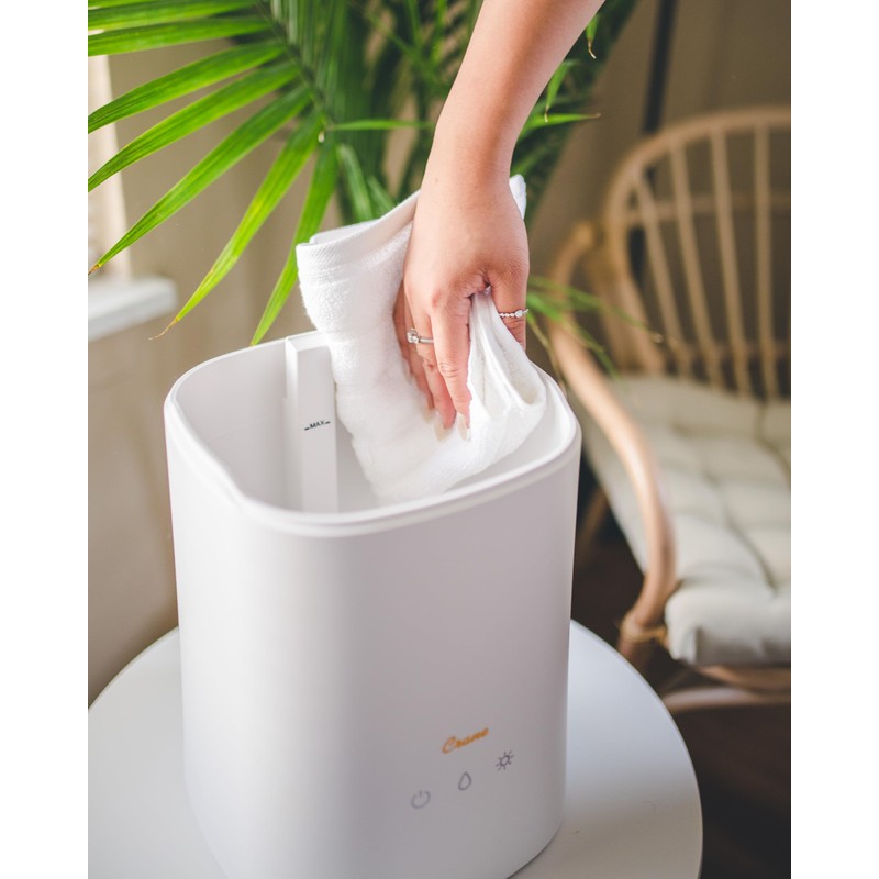 Crane Top Fill Ultrasonic Cool Mist Humidifier for Bedroom and
