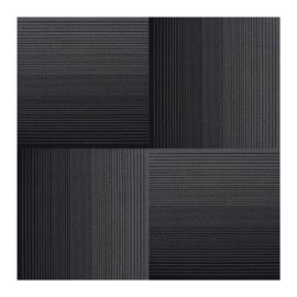 Rehert Carpet Tiles, Carpet Squares, Office Carpet Tiles Removable, Carpet Tile Flooring for Basement, 20" x 20" Berber (Loop Pile), Gradient Black, 0.24" Pile Height (12 Tiles, 32 sqft/Box)