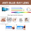 HAPJOYS Blue Light Blocking Reading Glasses for Women Stylish Lightweight