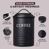 Steelware Central Kitchen Canister Set of 3 Sugar Coffee Tea