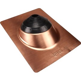 Water-Tite 81885 4N1 Copper Base Roof Flashing for 1-1/4" - 4" Vent Pipe