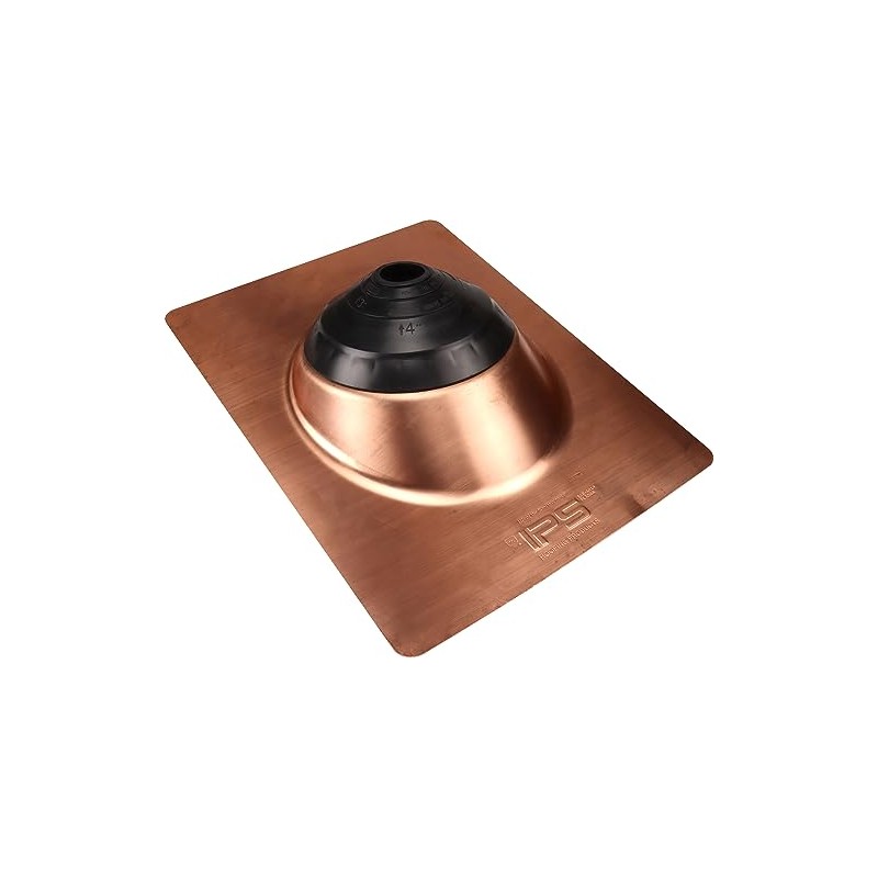 Water-Tite 81885 4N1 Copper Base Roof Flashing for 1-1/4" -