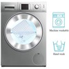Anti-Slip and Mildew-Proof Square Shower mats 21 x 21 inches,Bath