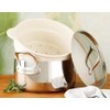Bloomhouse 6-QT Triply Stainless Steel Dutch Oven w/Non-Stick Non-Toxic Ceramic