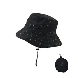 BRDXOOL Women's Bucket Hat - Sun, Water and Rainproof, Foldable and Quick-Drying Design, Portable Chin Strap for Outdoors, Easy to Store Design, Suitable for Women