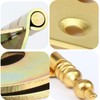 8PCS Stainless Steel Flush Hinges,Silver 2 Inch,Door Hinges for Drawer