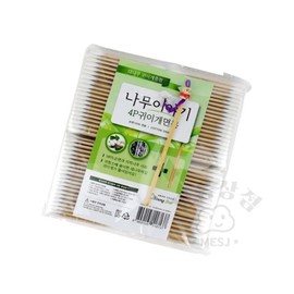 Power Earpick & Cotton Swab Large Capacity / 파워 귀이개 & 면봉 면봉대용량