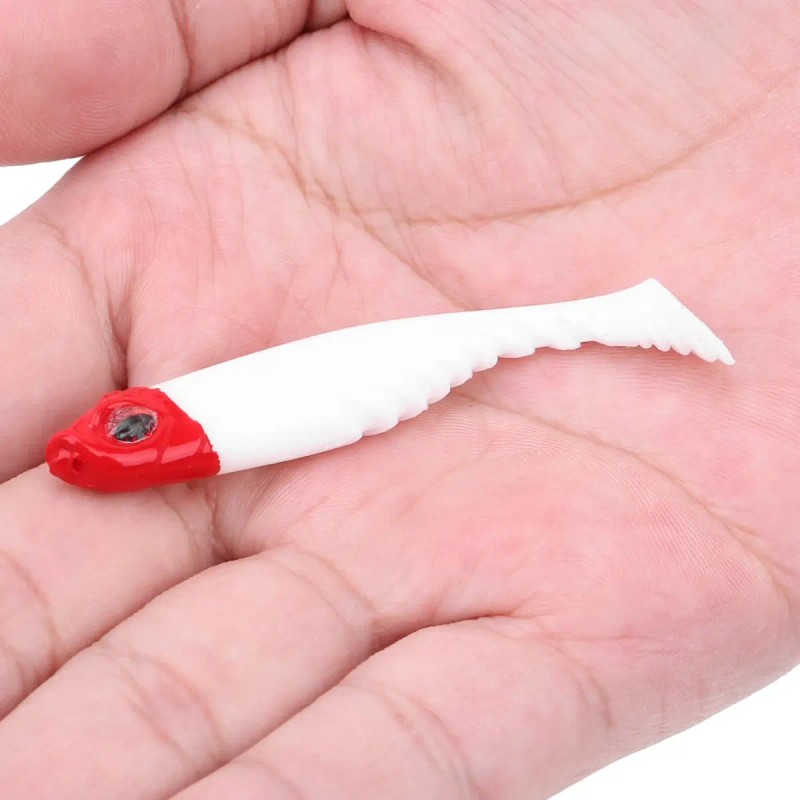 .c Señuelos De Pesca, 20 Unidades, Cebo Blando, 7 Cm,