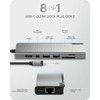 ALOGIC USB-C 4K Dual Display Dock; 100W Power Delivery; 2x