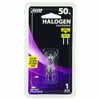 Feit Electric BPQ50T4/JCD/RP 50 Watt T4 JCD Halogen Bulb with