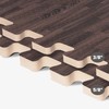 Forest Floor 3/8 Inch Thick Printed Foam Tiles, Premium Wood
