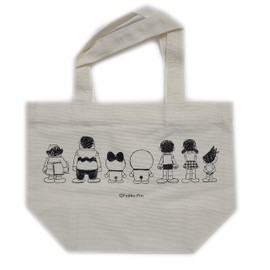 Sanrio Mini Tote Lunch Tote Bag, Canvas, Cotton, Cloth, Small Size, Cute, Character, Doraemon