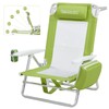 Old Bahama Bay Backpack Beach Chair, Aluminum Lightweight Reclining 5-Position