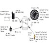 FSBCGT 2PCS 10 Inch Slim Fan Push Pull Electric Radiator