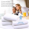 6Pcs Microfiber Reusable Diaper Inserts for Adult Cloth Diapers, Washable