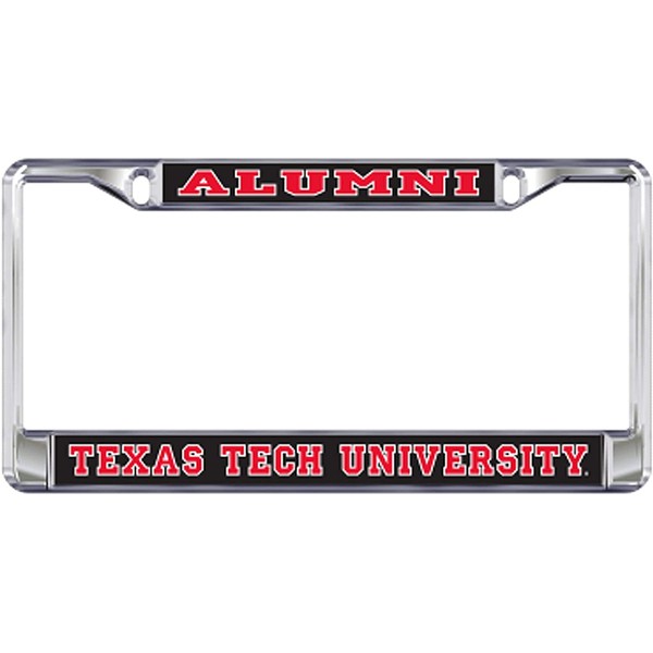 Dixie Dawgs Texas Tech Red Raiders License Plate Frame Alumni