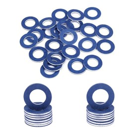 MAEZOE 24pcs 90430-12031 Oil Drain Plug Gaskets for Toyota Lexus – OEM Fit Crush Washer Seals for Oil Changes, Durable Aluminium Gasket Set for DIY & Mechanic Use