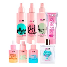 Kit Skin Care Premium Pink Up Cuidado De La Piel                                                                                                      