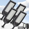 Solar Street Lights Outdoor Waterproof ,30000LM Dusk to Dawn Solar
