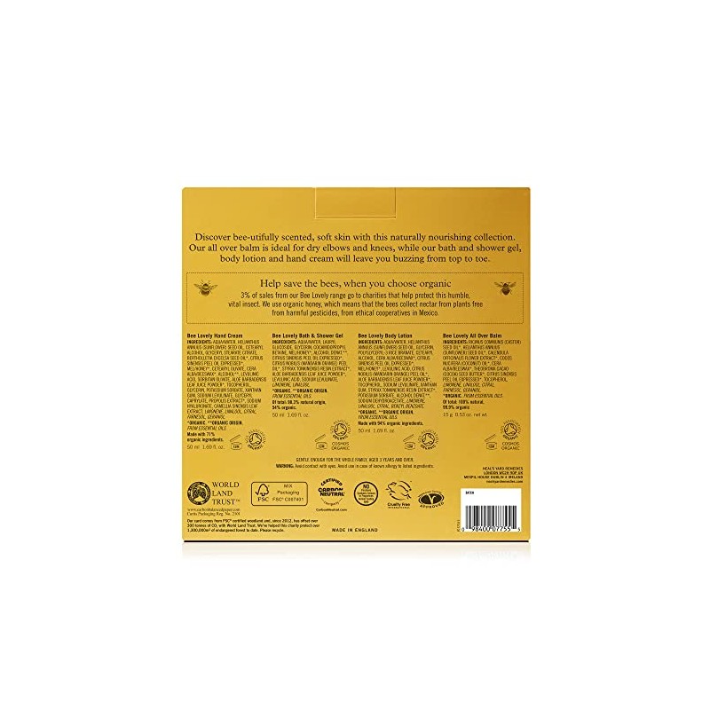 Neal's Yard Remedies Bee Lovely Nourishing Collection, Pack of 4