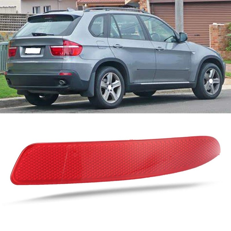 Rear Bumper Reflector, Right Rear Bumper Reflector Tail Light Lamp