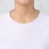 Philip Jones Gold Plated August (Peridot) Birthstone Necklace & Earrings