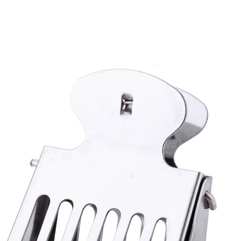 Fdit Stainless Steel Queen Bee Catcher Clip Cage Queen Catching
