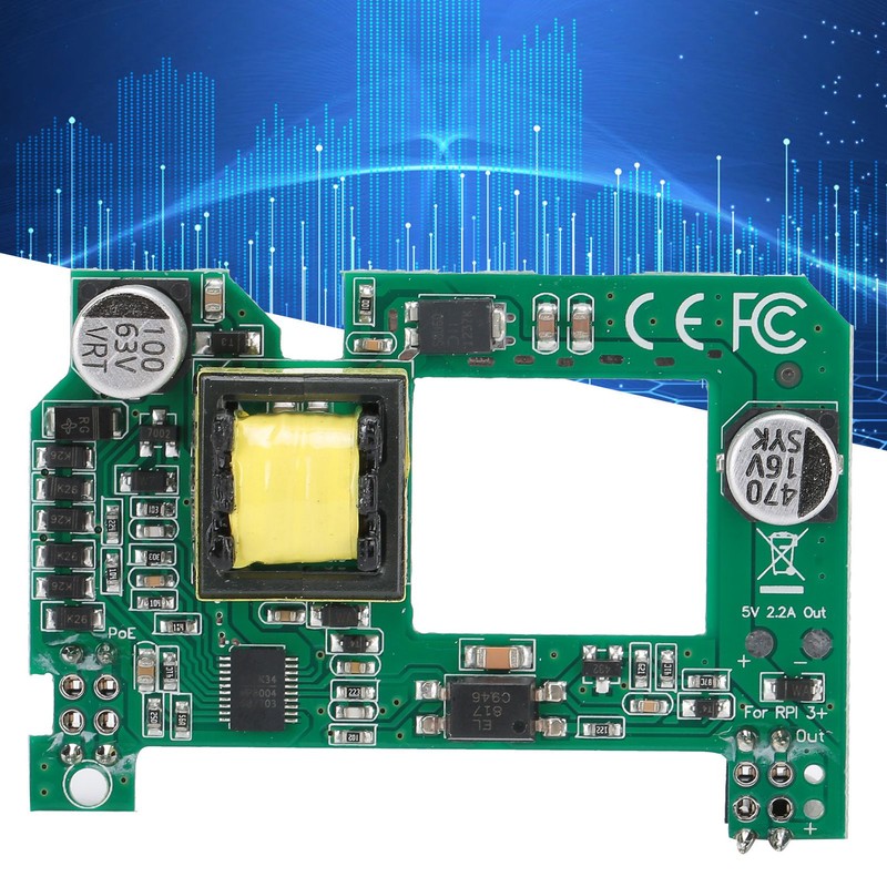 POE Module for Raspberry Pi 4B/3B Router Switch Network Port