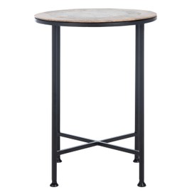 Safavieh Home Collection Lumi Black Agate Accent Table