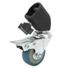 3 Packs Professional Swivel Caster Wheels Set for Photography Light