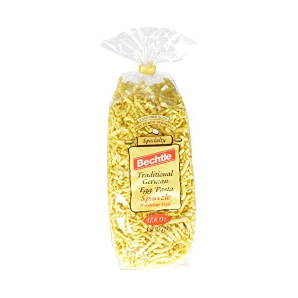Bechtle Traditional German Egg Pasta, Spaetzle, 17.6 Ounce (Pack of 12) by Bechtle