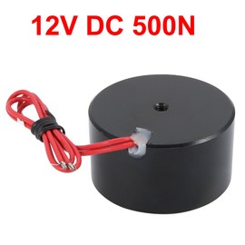 uxcell 12V DC 500N Electric Lifting Magnet Electromagnet Solenoid Lift Holding