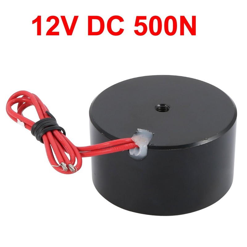 uxcell 12V DC 500N Electric Lifting Magnet Electromagnet Solenoid Lift